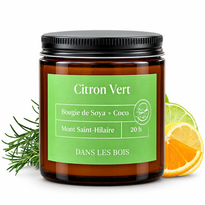Bougie Citron vert