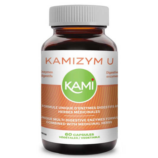 KAMIZYM-U  | Soulagement des brûlures d'estomac | 60 capsules