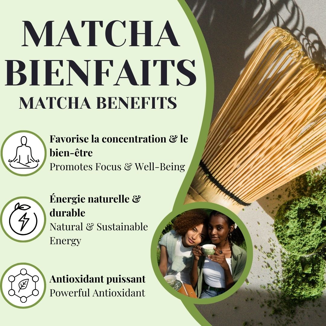 Matcha BIO | Énergie | 100 grammes