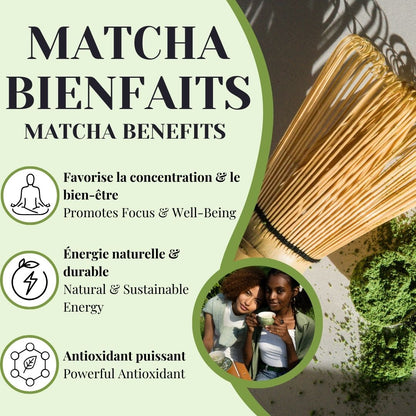 Matcha BIO | Énergie | 100 grammes