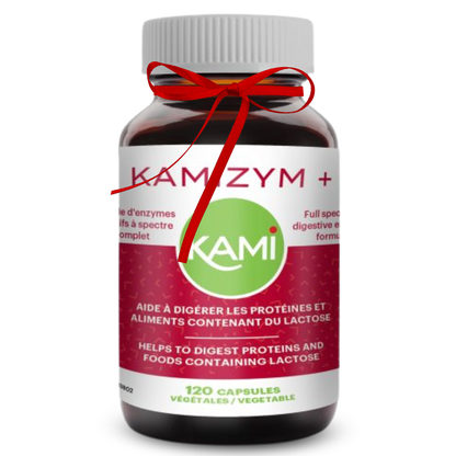 Kamizym + | Digestion, bloating & intestinal gas | 120 capsules 