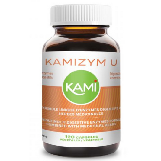 Kamizym-U | Soulagement des brûlures d'estomac | 120 capsules