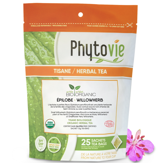 Organic small-flowered willowherb | 25 bags
