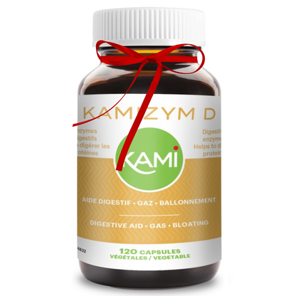 Kamizym-D | After-meal digestive support | 120 capsules