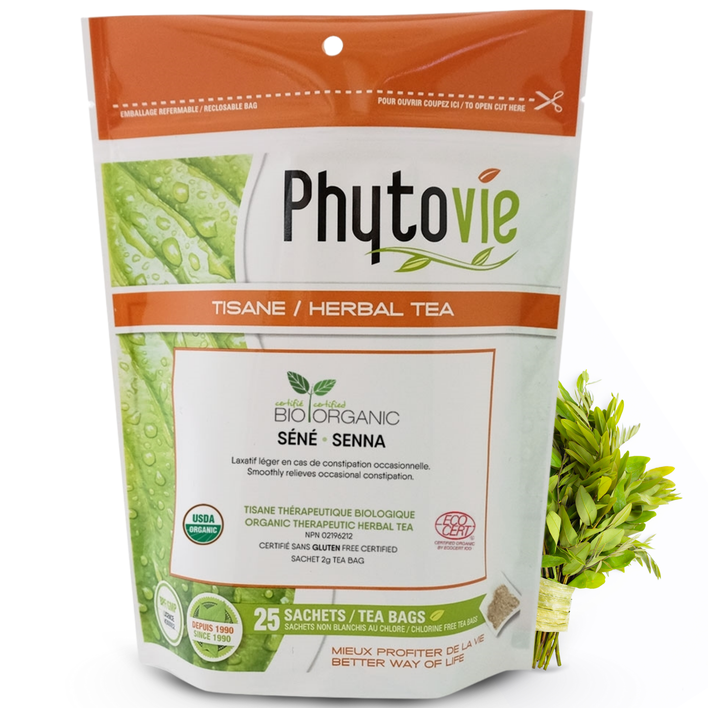 Organic Senna | Laxative | 25 sachets