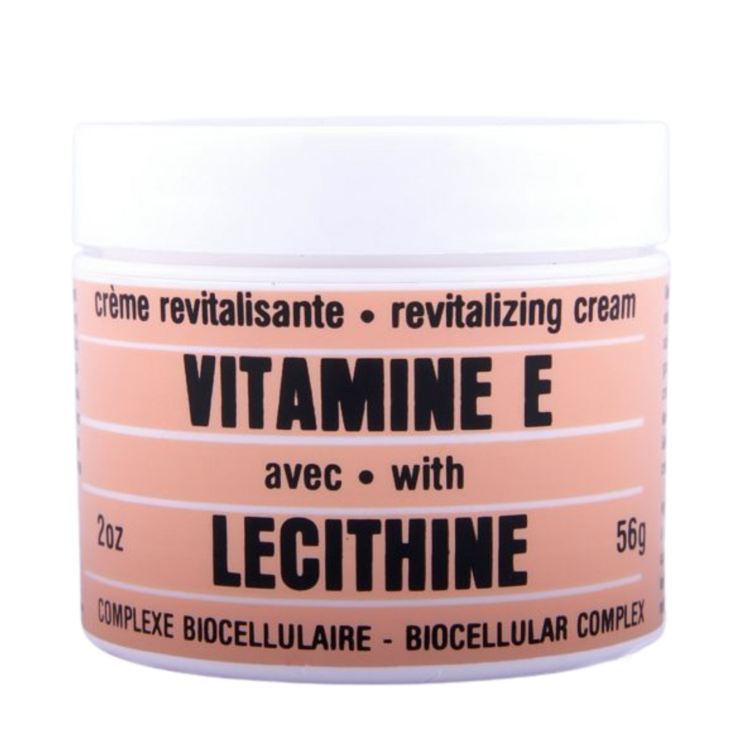 Vitamin E Cream with Lecithin | 56 grams