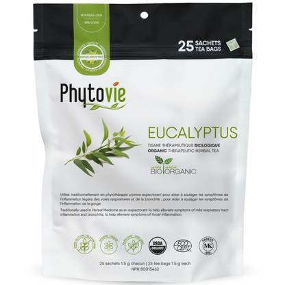 Organic Eucalyptus | Expectorant | 25 Bags