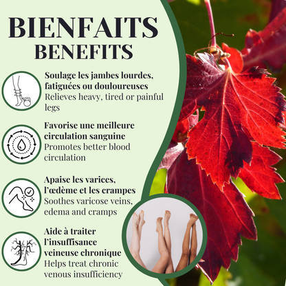Organic Red Vine | Varicose Veins | 25 Bags