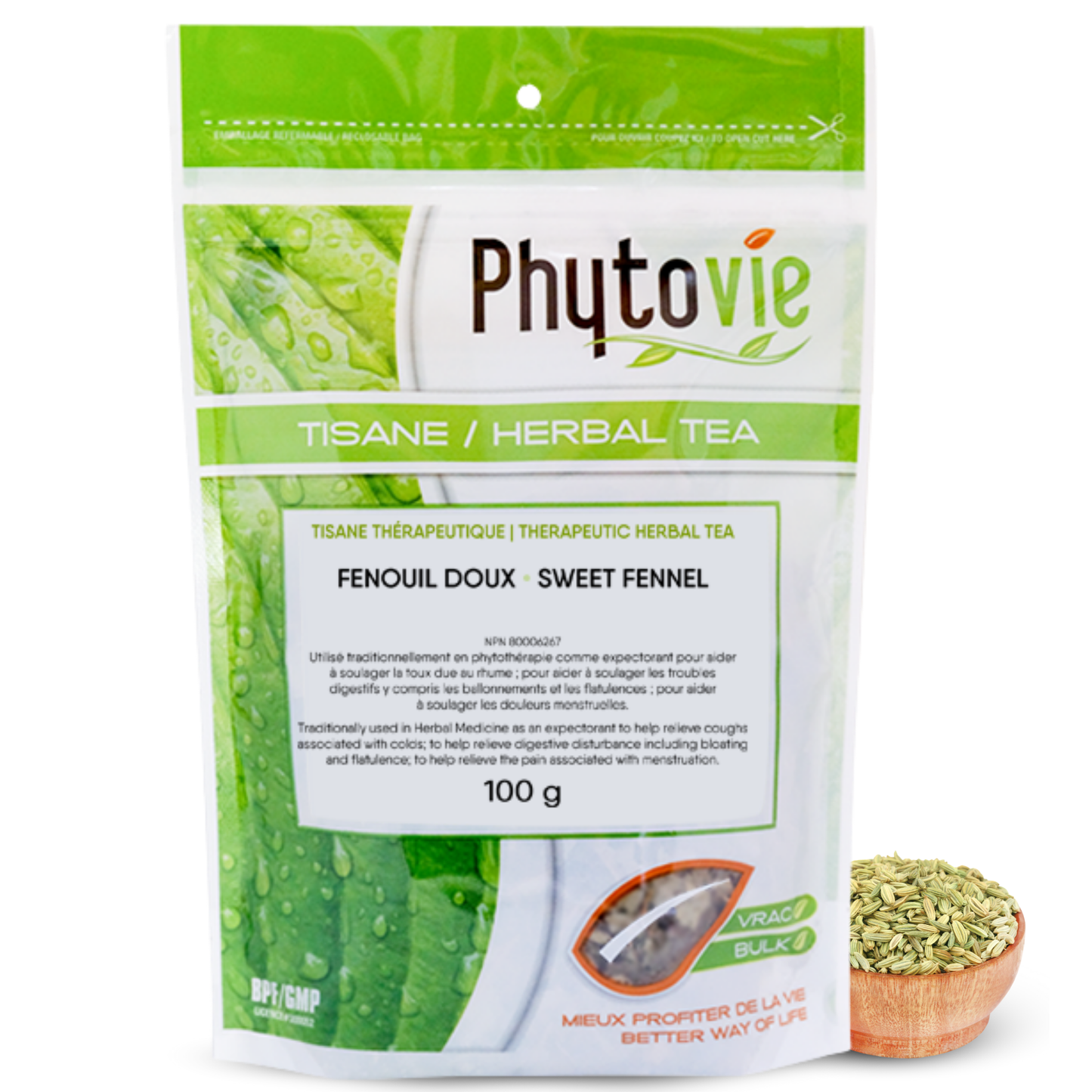 Sweet Fennel | Bloating & Flatulence | 100 grams