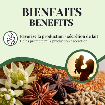 Douce maman | Formule pour l’allaitement | 25 Sachets