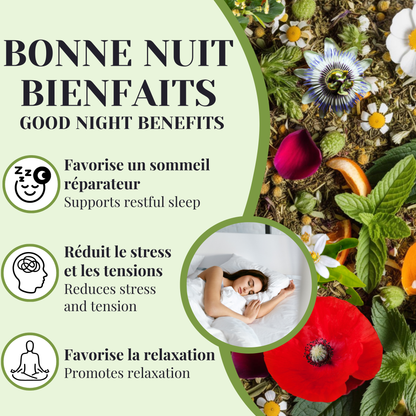 Bonne Nuit | Sommeil & stress | 60 grammes