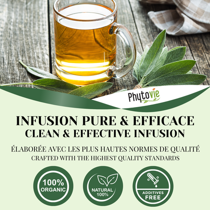 Organic Sage | Stomach aches & Flatulence | 25 sachets