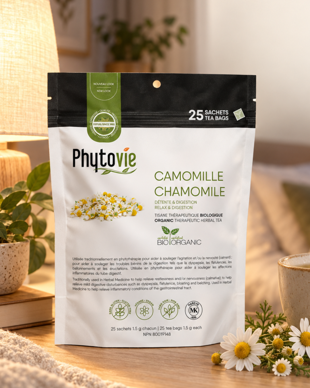 Organic Chamomile | Calming & Digestive | 25 Bags