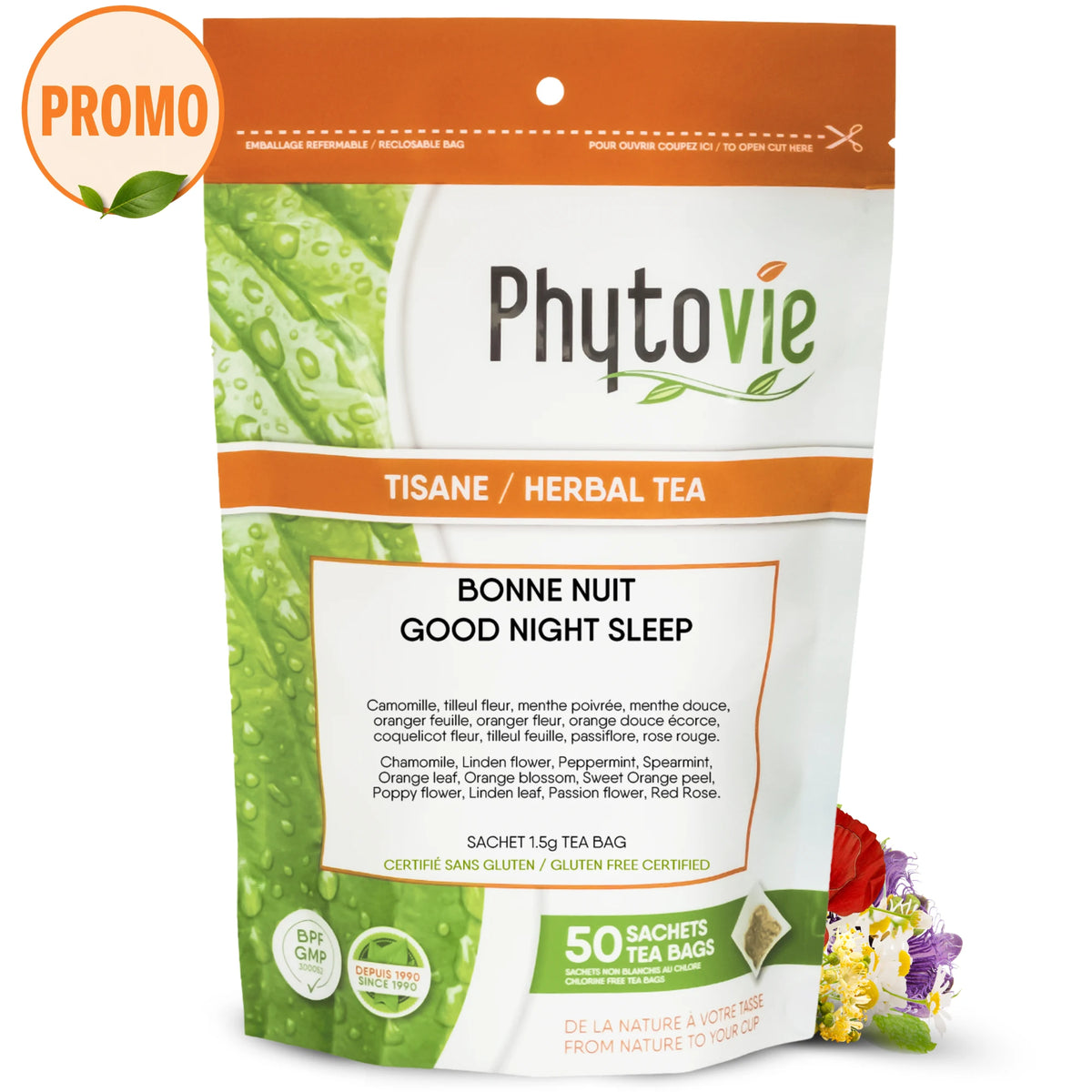 Bonne Nuit | Sommeil & stress | 50 sachets