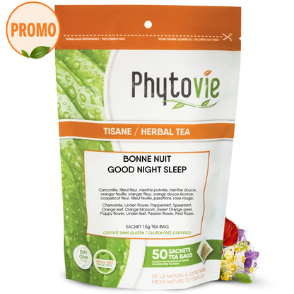 Bonne Nuit | Sommeil & stress | 50 sachets