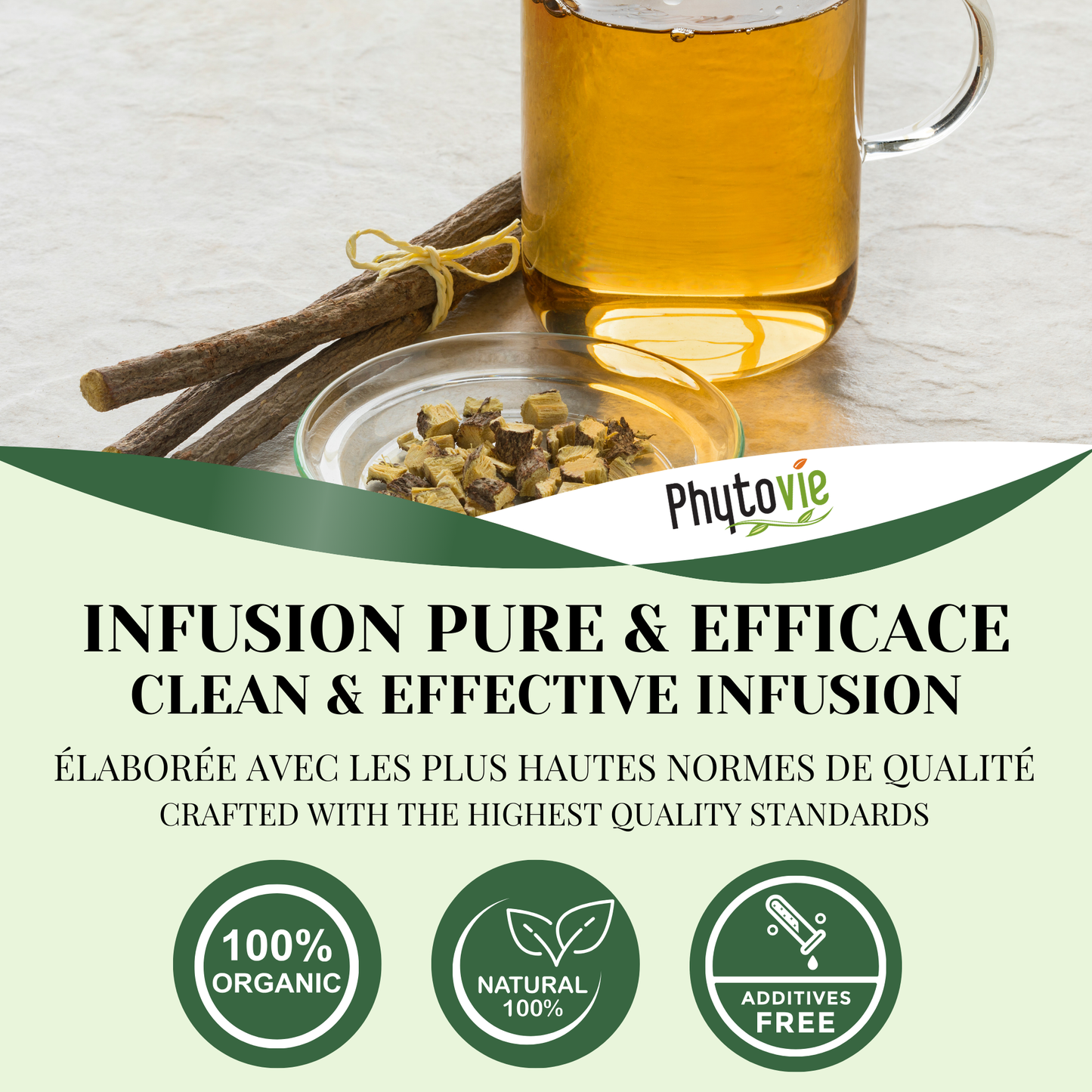 Réglisse BIO | Expectorant | 50 Sachets