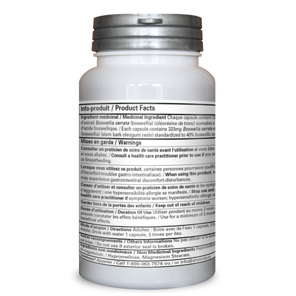 Boswellia Extrait | Douleur articulaire & arthrose | 60 capsules