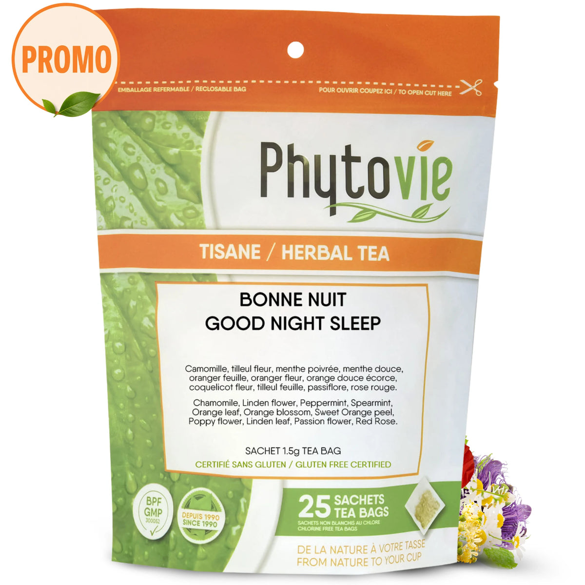 Bonne Nuit | Sommeil & stress | 25 sachets