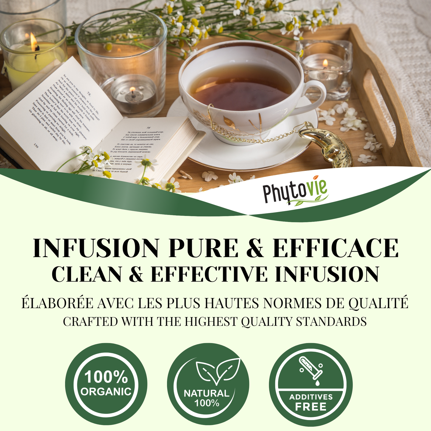 Camomille BIO | Calmant & Digestif | 25 Sachets