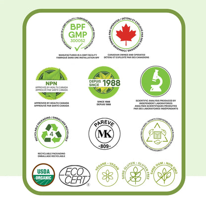 Certifications et standards de qualité de la tisane d’épilobe Phytovie incluant certification BIO, ingrédients naturels et fabrication contrôlée
