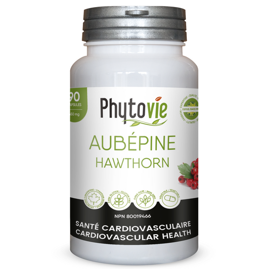 Aubépine | Santé Cardiovasculaire | 90 CAPSULES