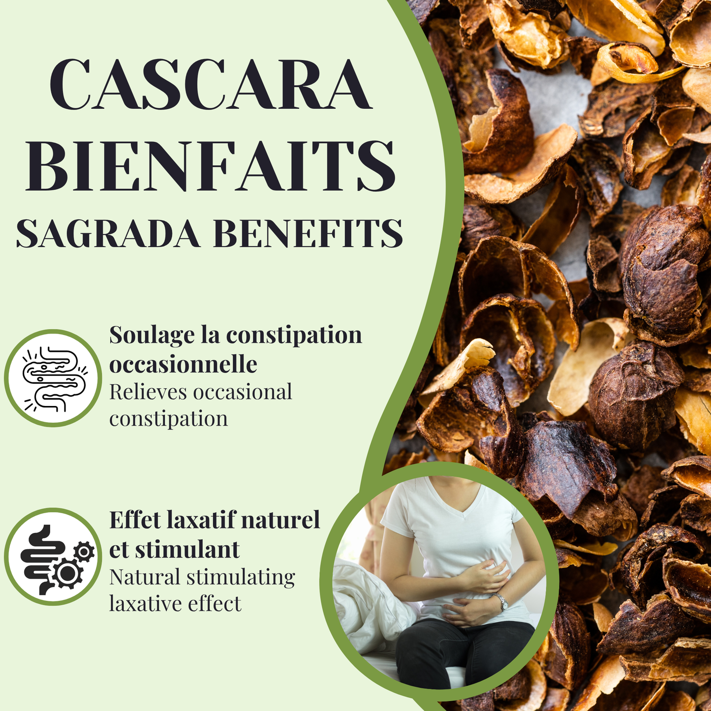 Cascara Sagrada | Laxative | 90 capsules