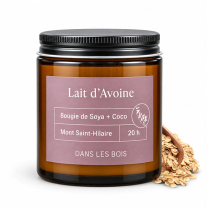 Bougie Lait d'Avoine
