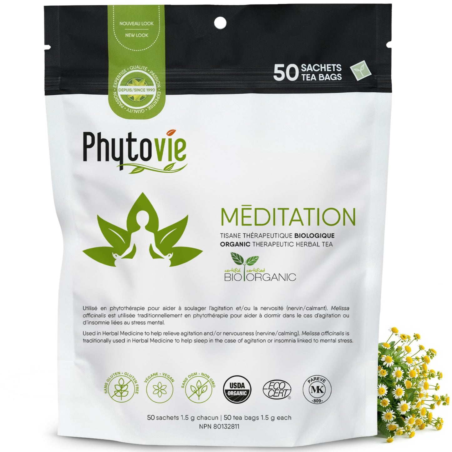 Organic Meditation | Mental Relaxation | 50 Sachets