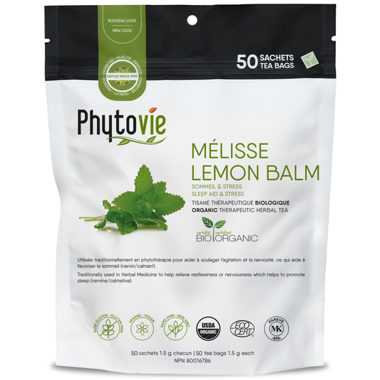Mélisse BIO | Sommeil & stress | 50 Sachets