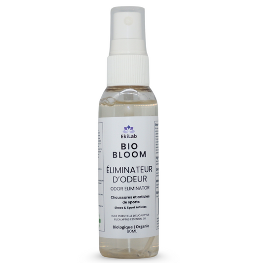Bio Bloom | Éliminateur d'odeur chaussures | Eucalyptus |  60 ml