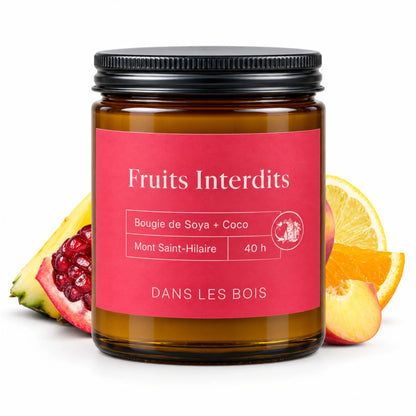 Bougie Fruits Interdits
