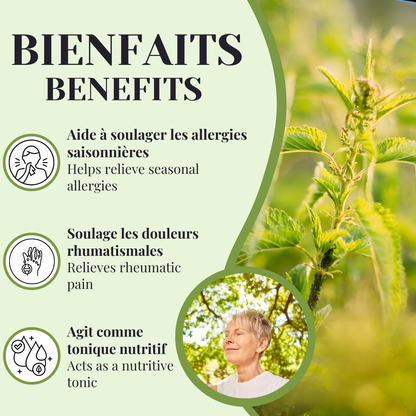 Ortie Plus | Allergie saisonnière | 60 capsules